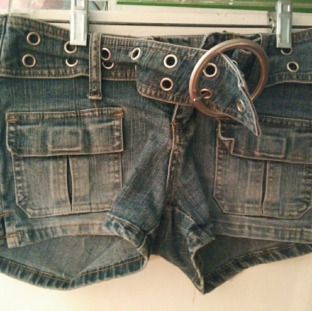 Angels jean shorts